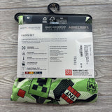 NEW 2 Pc LS Warm Underwear Minecraft 8-10