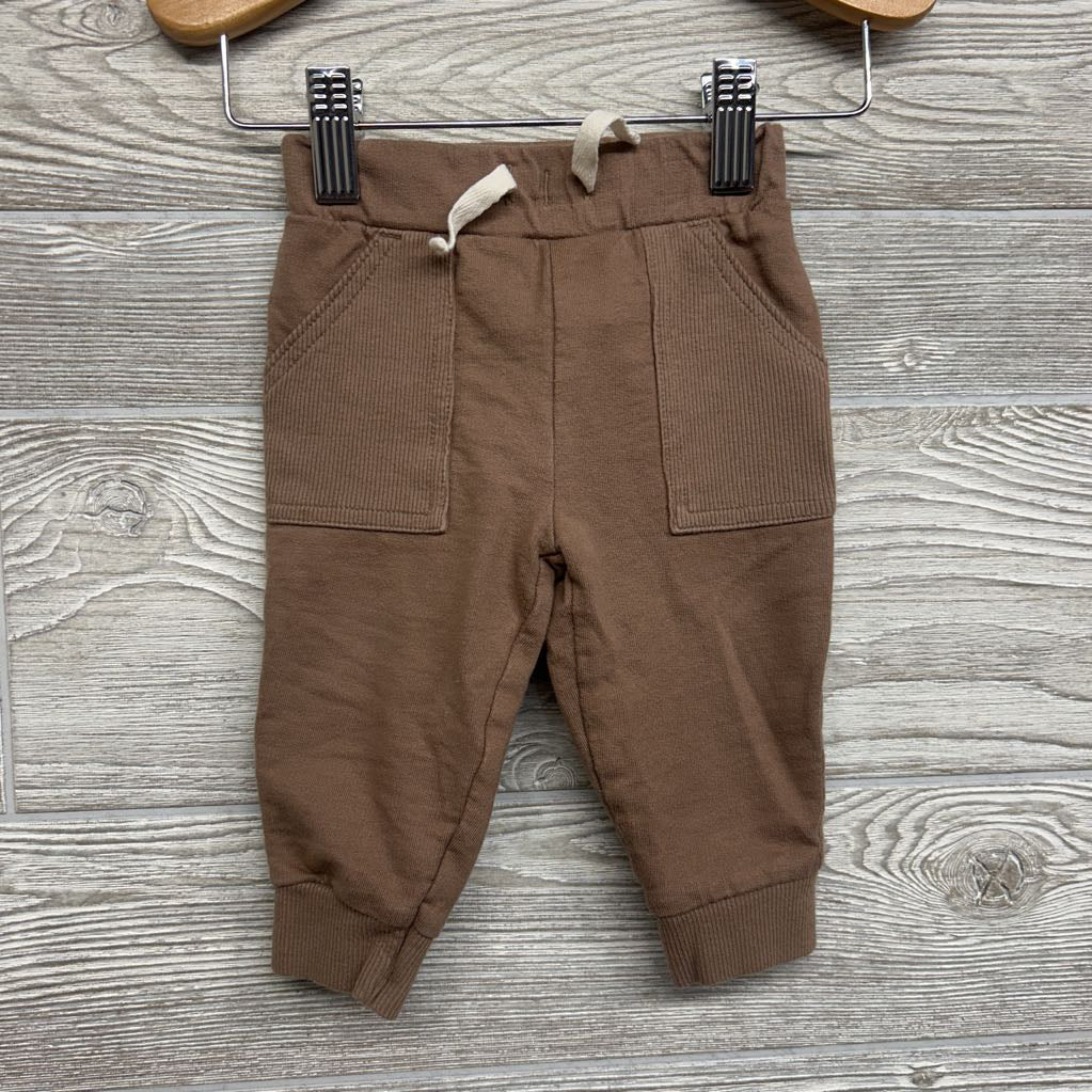 French Terry Joggers Ribbed Pockets 6M