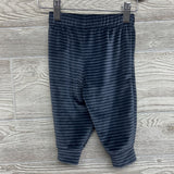 LS Velour Shirt Bear Chest Pocket & Joggers Stripes 9M