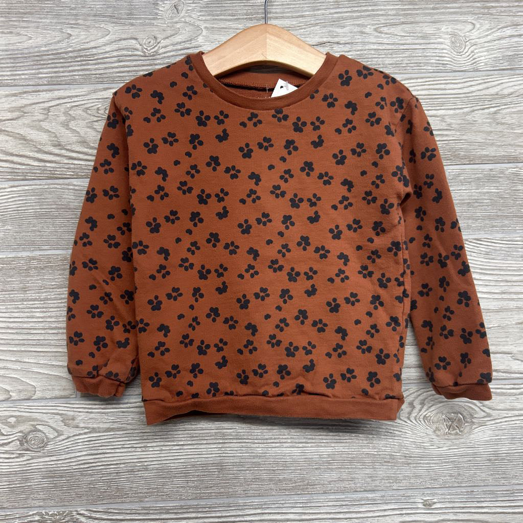 Crewneck & French Terry Joggers Animal Print 4T