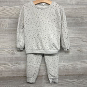 Crewneck & French Terry Joggers Dots 4T