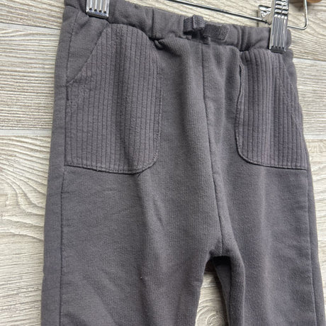 French Terry Joggers Ribbed Pockets 6-9M
