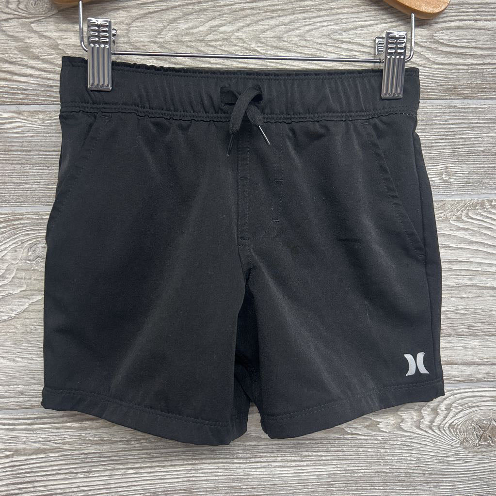 Drawstring Woven Active Shorts 4-5