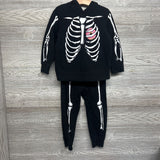 Hoodie & Jogger Sweatpants Skeleton 4T