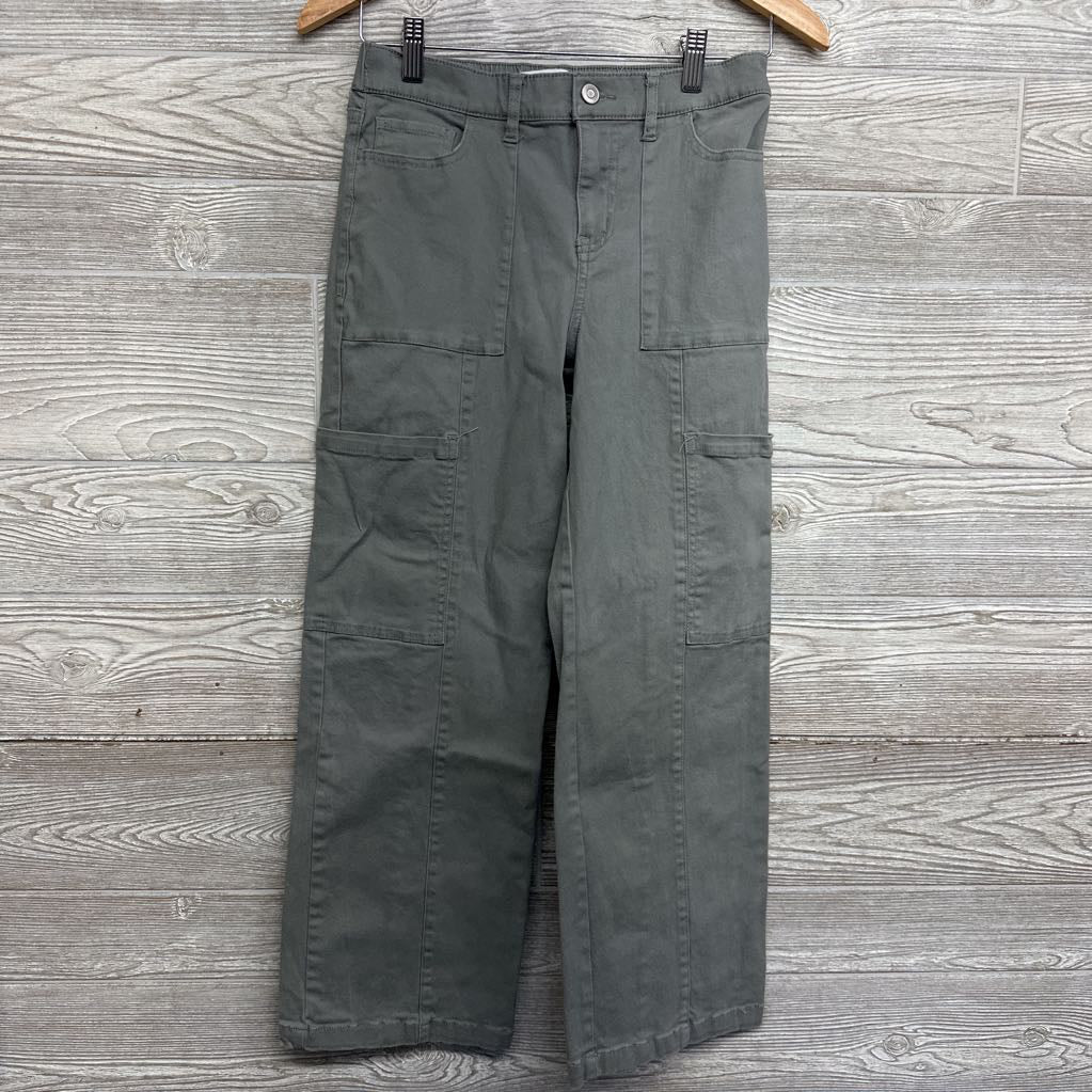 Mid Rise Wide Leg Pants 14
