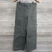 Mid Rise Wide Leg Pants 14