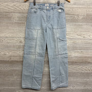 Mid Rise Wide Leg Jeans 14