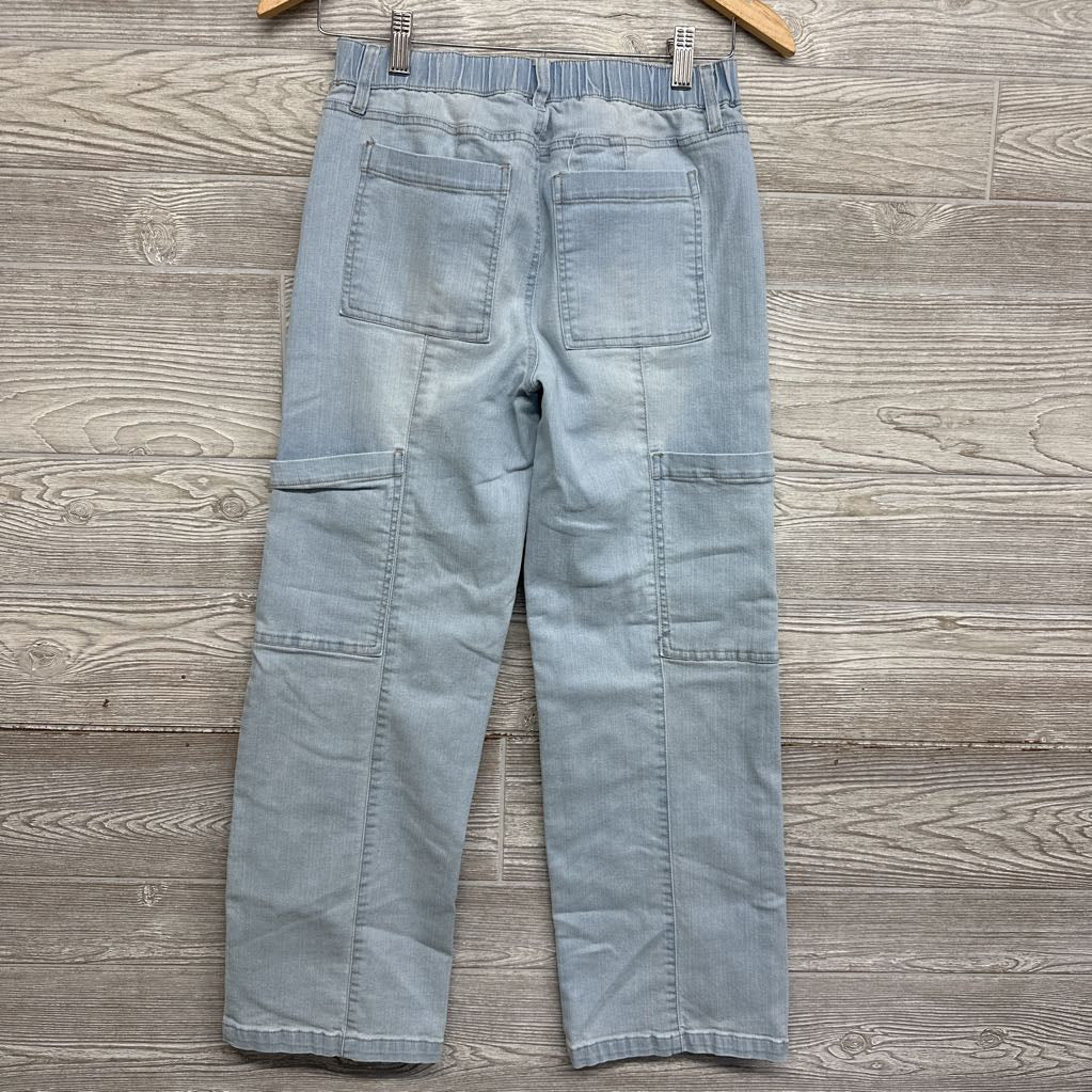 Mid Rise Wide Leg Jeans 14