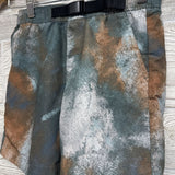 Woven Belted Shorts Printed 8