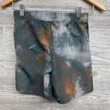 Woven Belted Shorts Printed 8