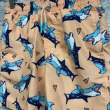 Drawstring Swim Trunks Sharks 8