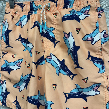 Drawstring Swim Trunks Sharks 8