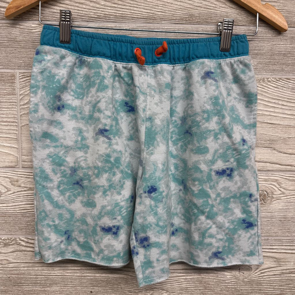 French Terry Drawstring Shorts Tie Dye 10-12