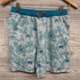 French Terry Drawstring Shorts Tie Dye 10-12