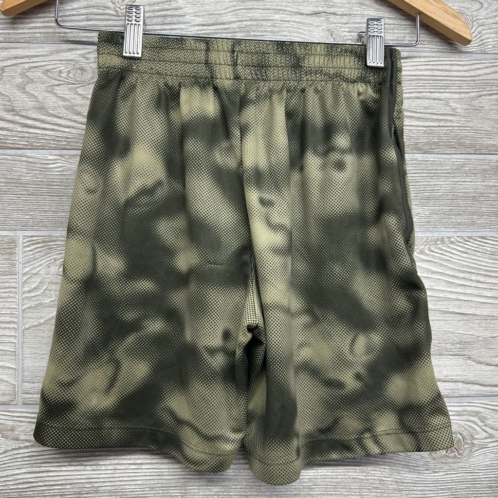 Active Dri-Fit Shorts Printed Side Stripes 10-12