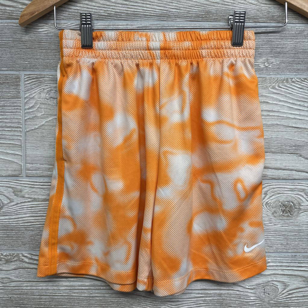 Active Dri-Fit Shorts Printed Side Stripes 10-12