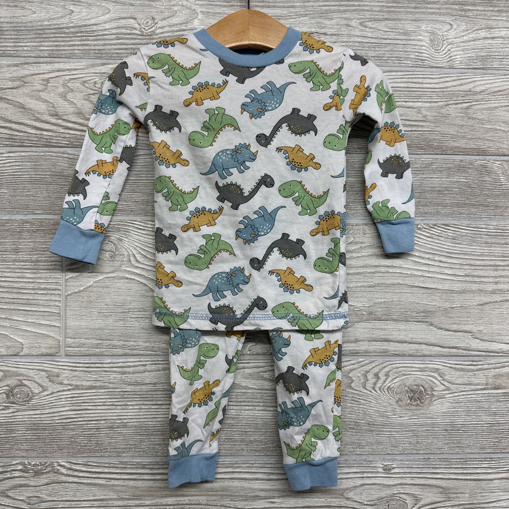 2 Pc LS PJs Dinosaurs 18M