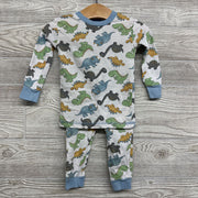 2 Pc LS PJs Dinosaurs 18M