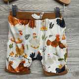 Harem Shorts Chickens 18-24M