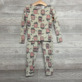 2 Pc LS Cozy PJs Popcorn 4