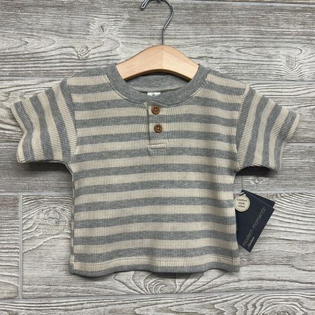 NEW Waffle Knit Shirt Stripes & Shorts 18M