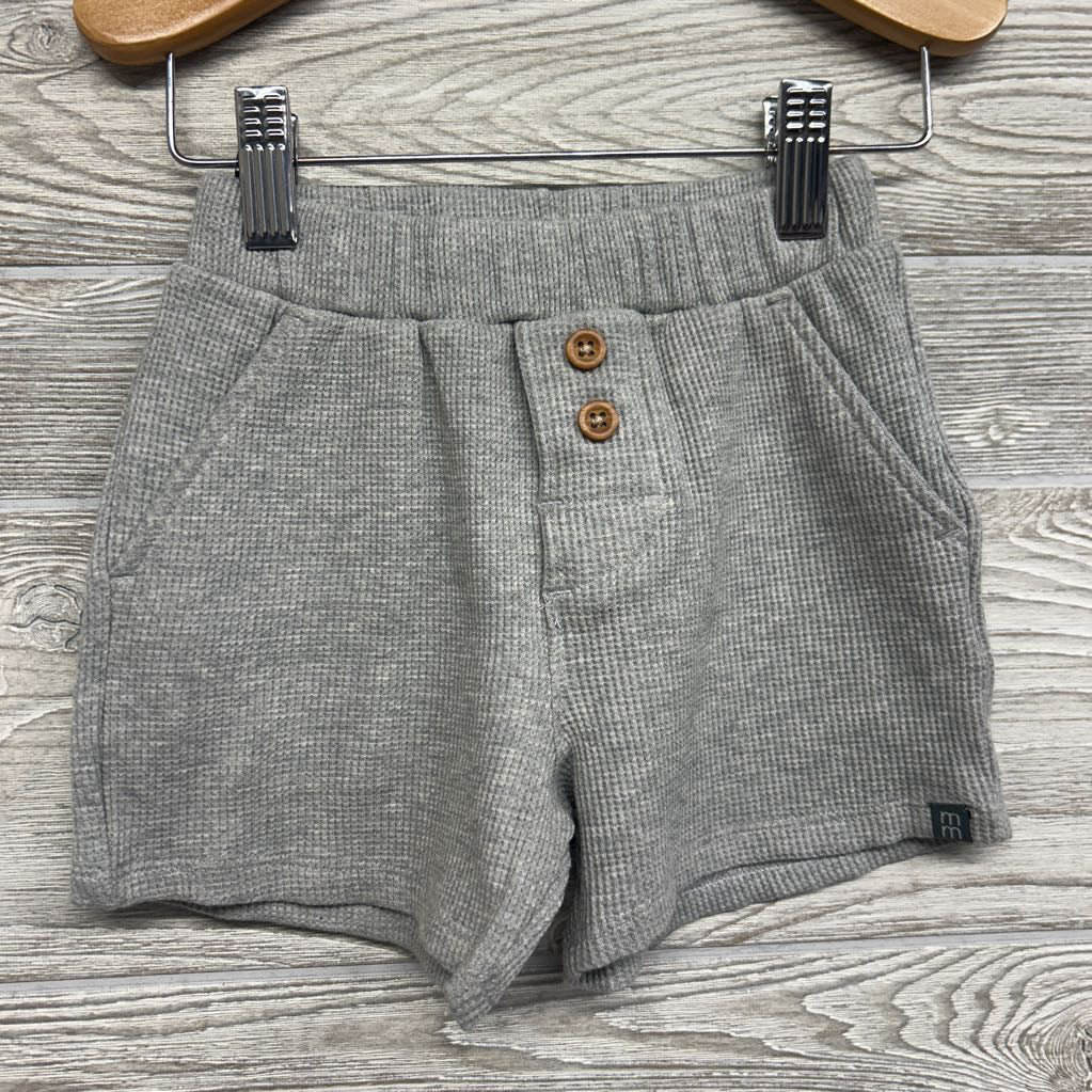 NEW Waffle Knit Shirt Stripes & Shorts 18M