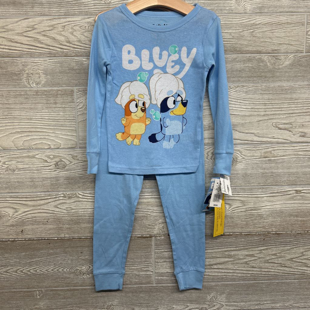 NEW 2 Pc LS PJs Bubbles 6
