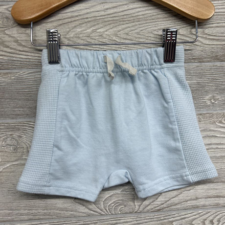 French Terry Shirt Mickey Mouse & Shorts Waffle Knit Sides 6-9M