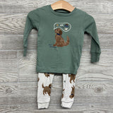 2 Pc LS PJs Day Dreamer Dogs 12M