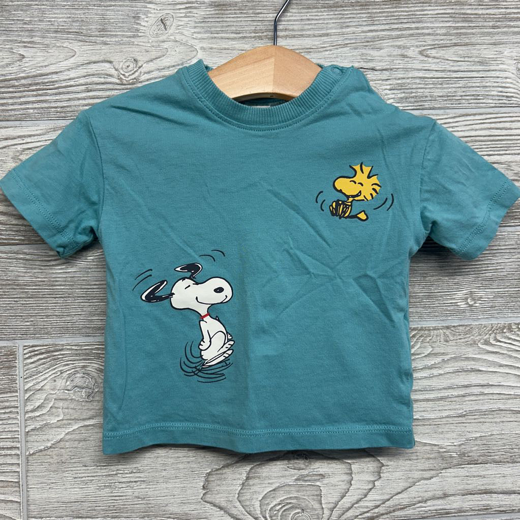 Shirt Woodstock Snoopy & French Terry Shorts Snoopy 6M
