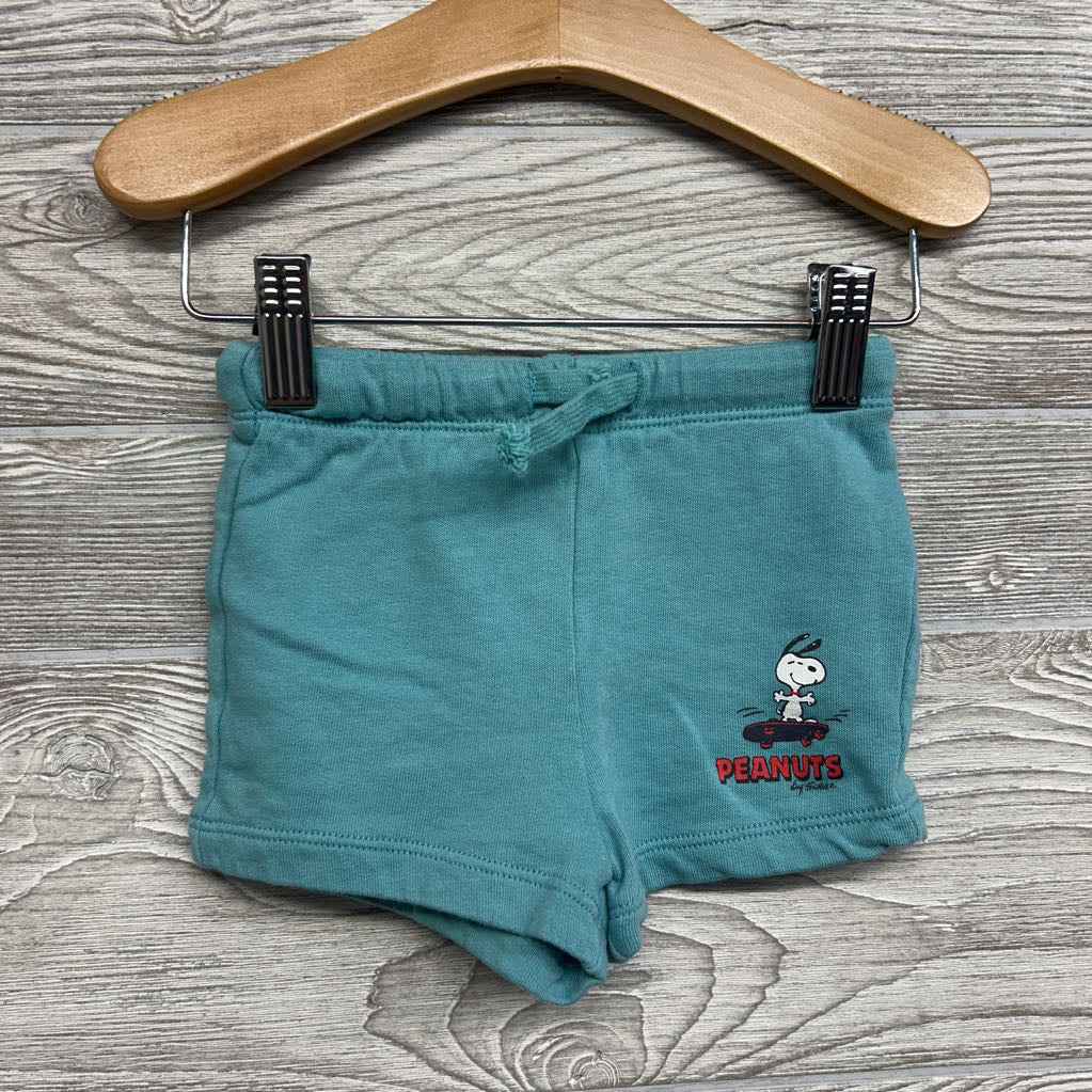 Shirt Woodstock Snoopy & French Terry Shorts Snoopy 6M