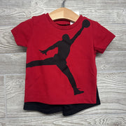 Shirt Jump Man & French Terry Shorts Embroidered Logo 12M