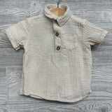 Gauze Henley Shirt & Harem Shorts 12M
