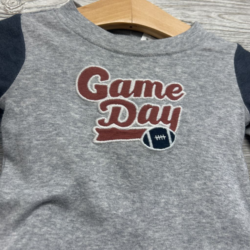 LS Bodysuit Game Day & Pants 12M