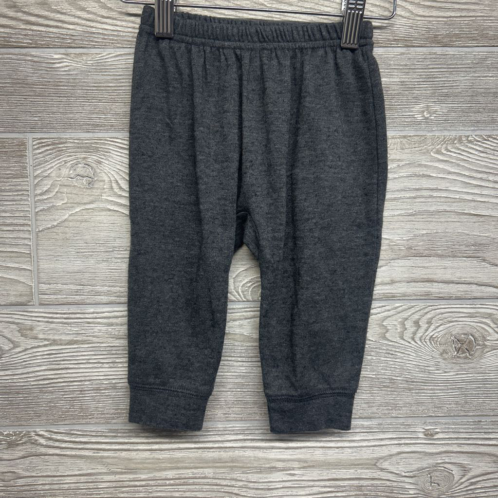 LS Shirt Pass Me To Grandma & Harem Joggers 6-12M