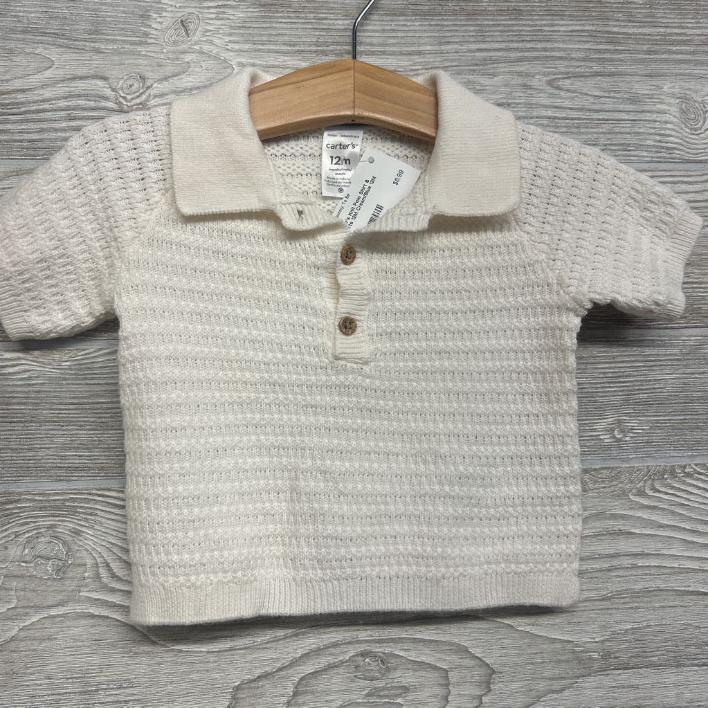 Knit Polo Shirt & Shorts 12M