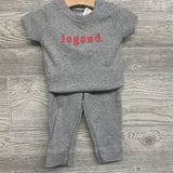 Waffle Knit Bodysuit & Joggers Legend 9M