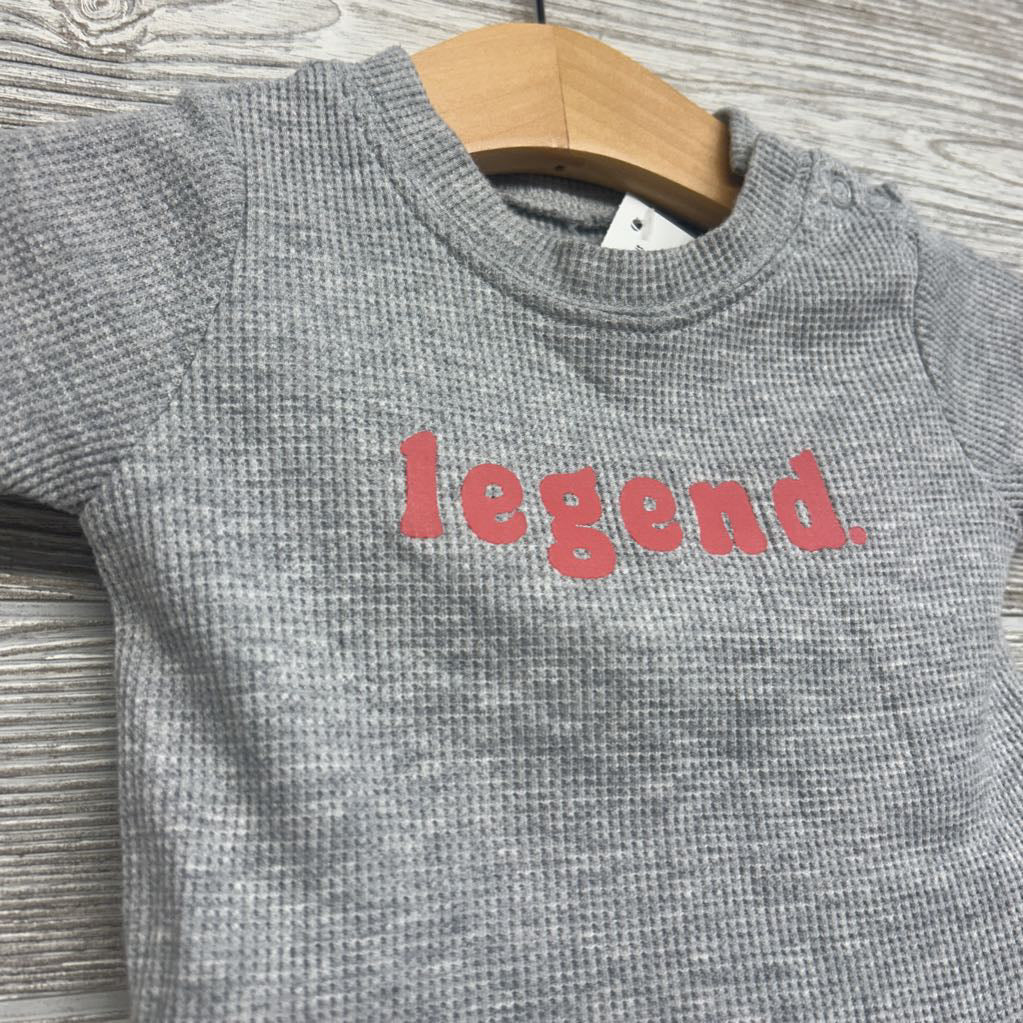 Waffle Knit Bodysuit & Joggers Legend 9M