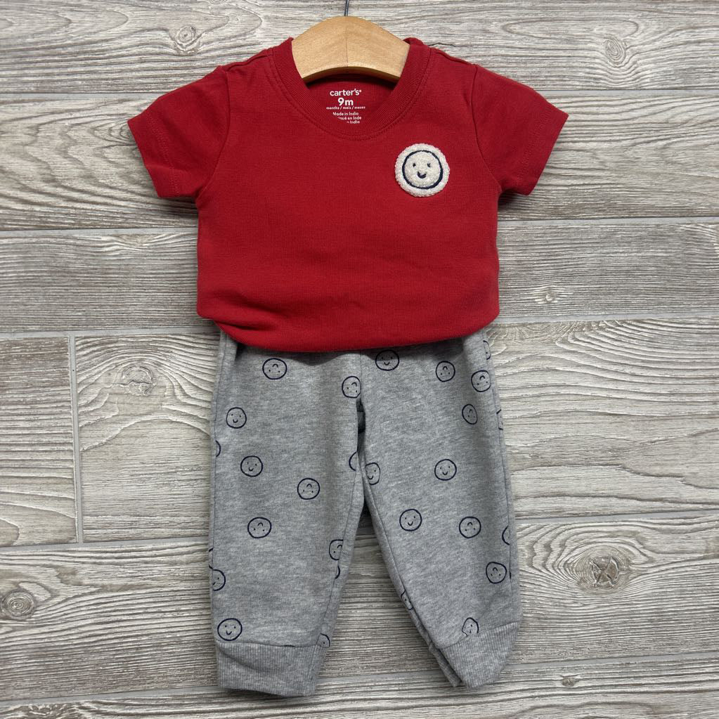 Bodysuit & Joggers Smiley Faces 9M