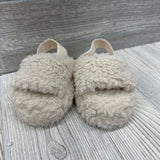 Faux Fur Clog Sandal Slippers 5-6