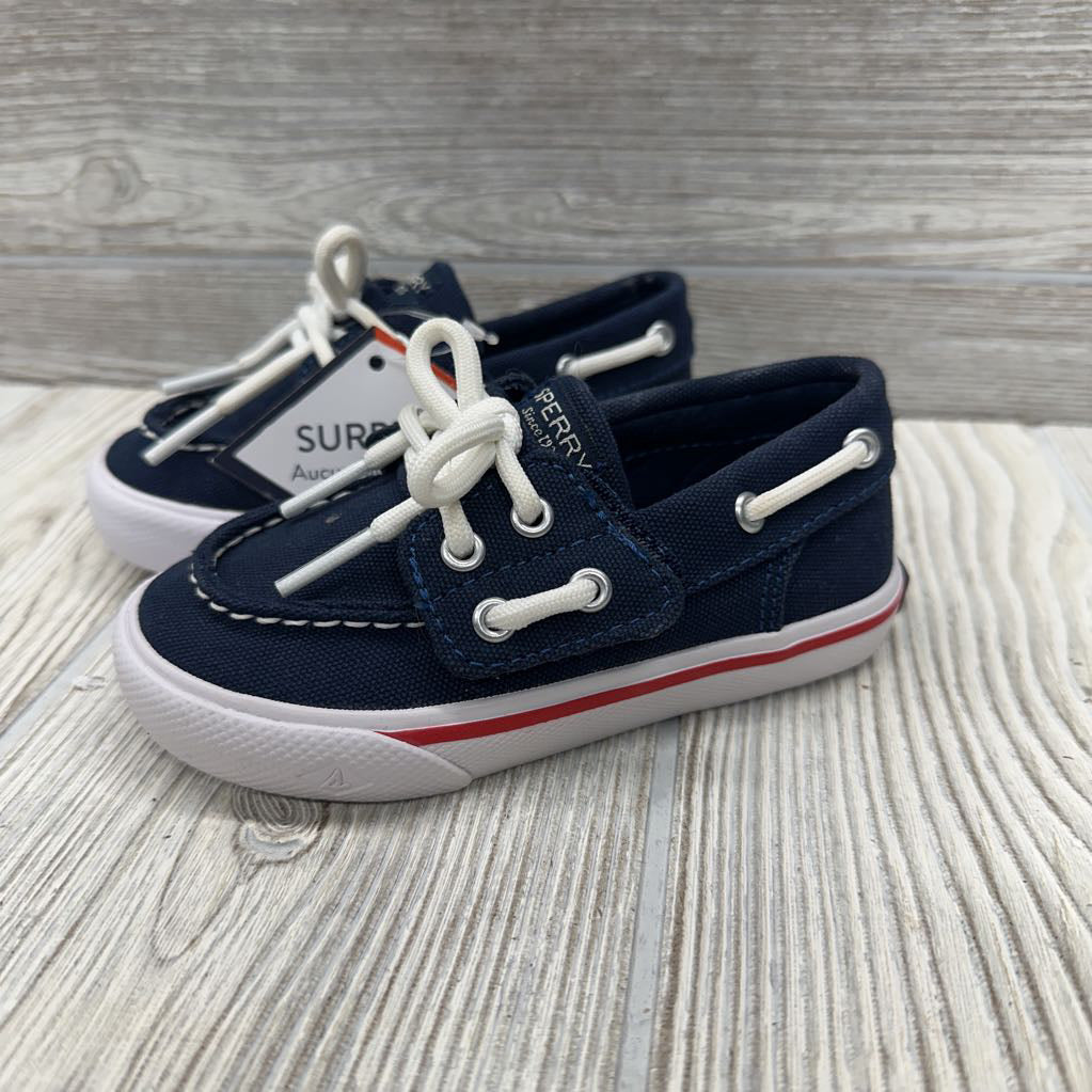 NEW Bahama Velcro Boat Shoes 6.5c