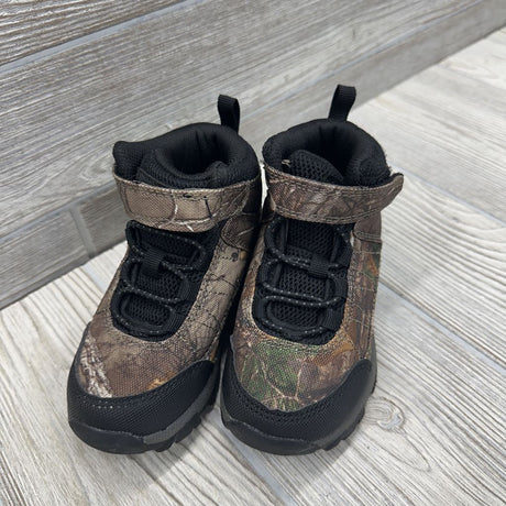 Velcro Camo Hiking Boots 8c