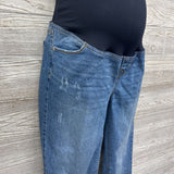 Full Panel 90's Straight Distressed Jeans 2/XS
