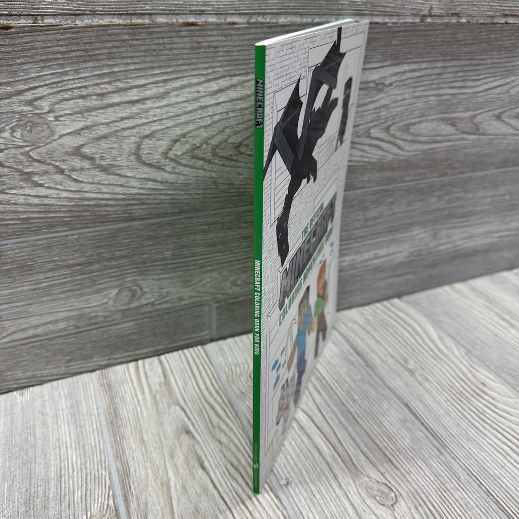 Minecraft Coloring Adventure Book