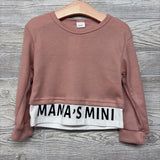 NEW LS Waffle Knit Shirt Mama's Mini & Pants Side Stripe 3-4T