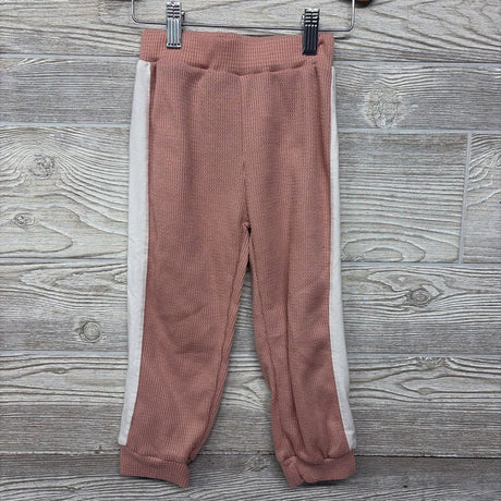 NEW LS Waffle Knit Shirt Mama's Mini & Pants Side Stripe 3-4T