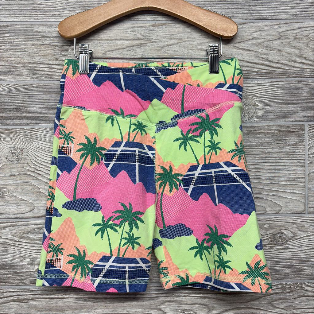 Bike Shorts Palm Trees Tennis Courts 12-14