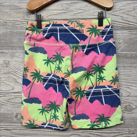 Bike Shorts Palm Trees Tennis Courts 12-14