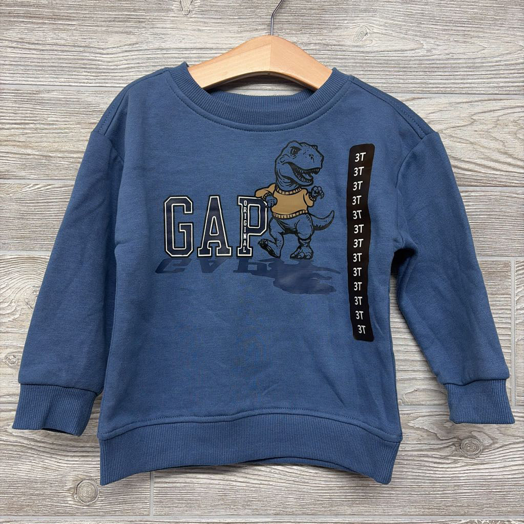 NEW Crewneck Dinosaur & Jogger Sweatpants Original 3T