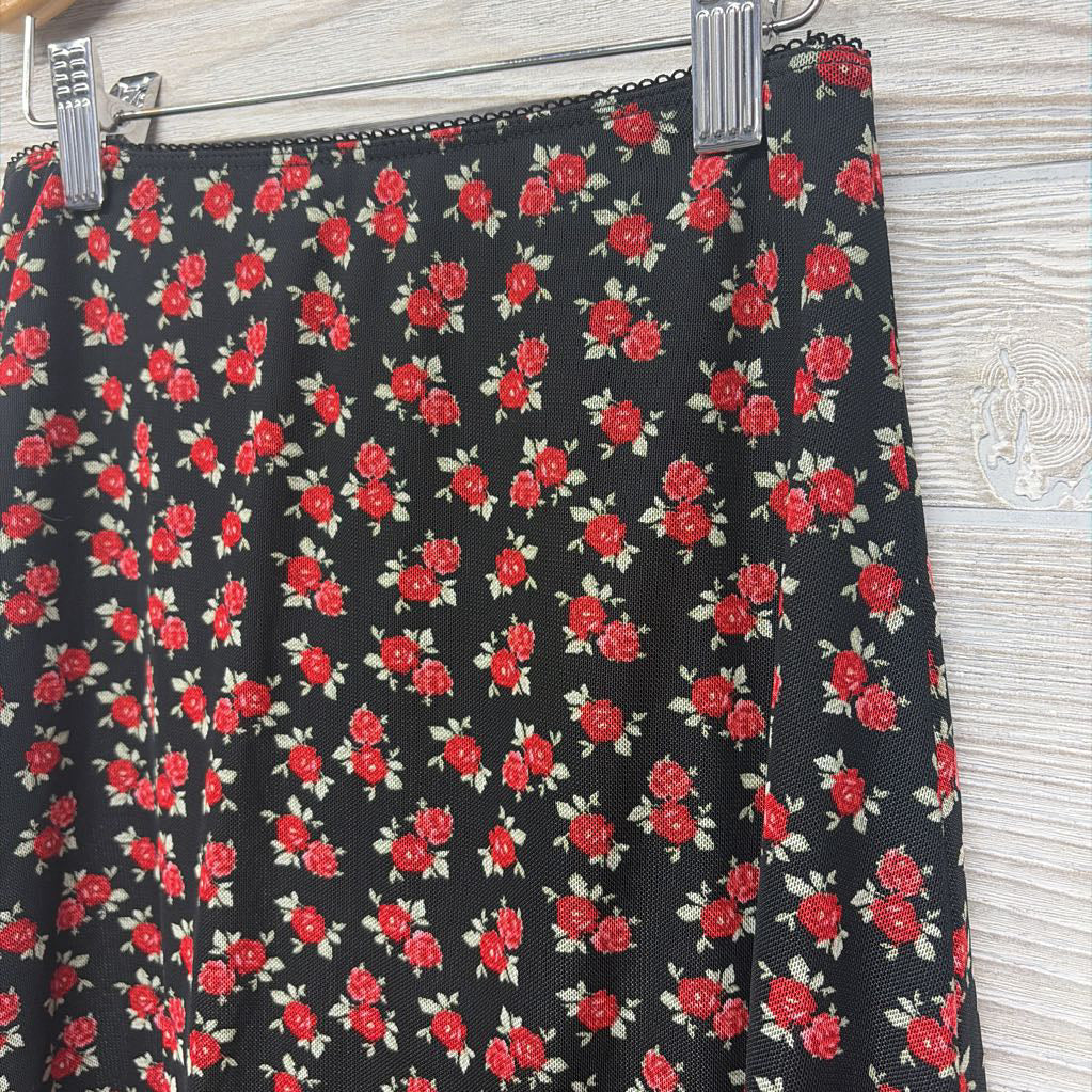 Layered Slip Skirt Flowers Lettuce Trim Flowers 8